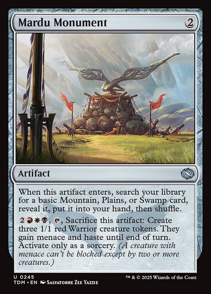 Mardu Monument 245 (Tarkir: Dragonstorm)  | Good Games Cannington