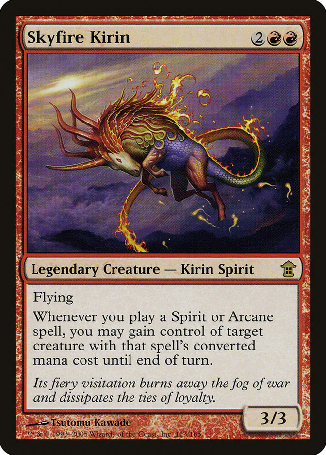 Skyfire Kirin [Saviors of Kamigawa] | Good Games Cannington