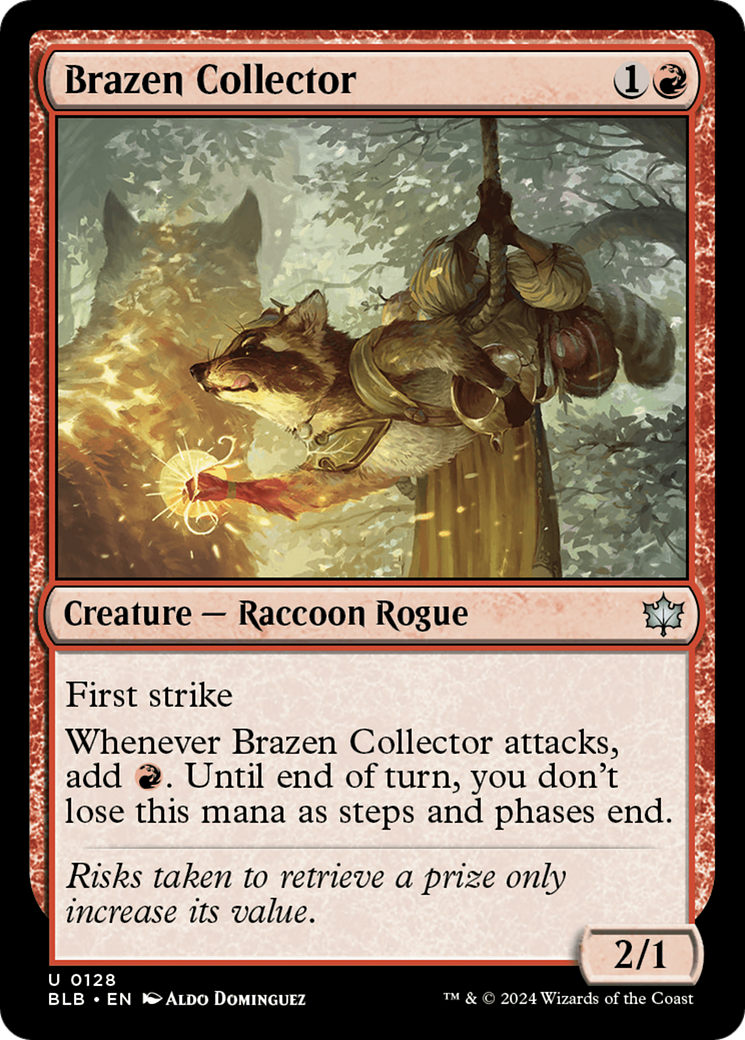 Brazen Collector [Bloomburrow] | Good Games Cannington