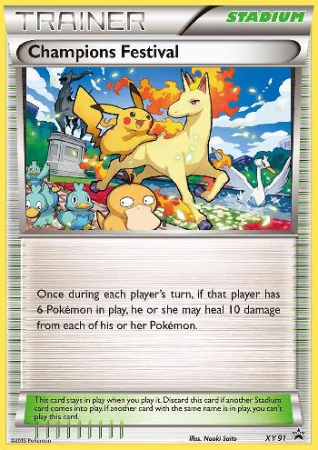 Champions Festival (XY91) (2015) [XY: Black Star Promos] | Good Games Cannington