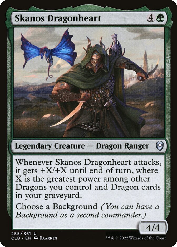 Skanos Dragonheart 255/361 (Commander Legends: Battle for Baldur's Gate)  | Good Games Cannington