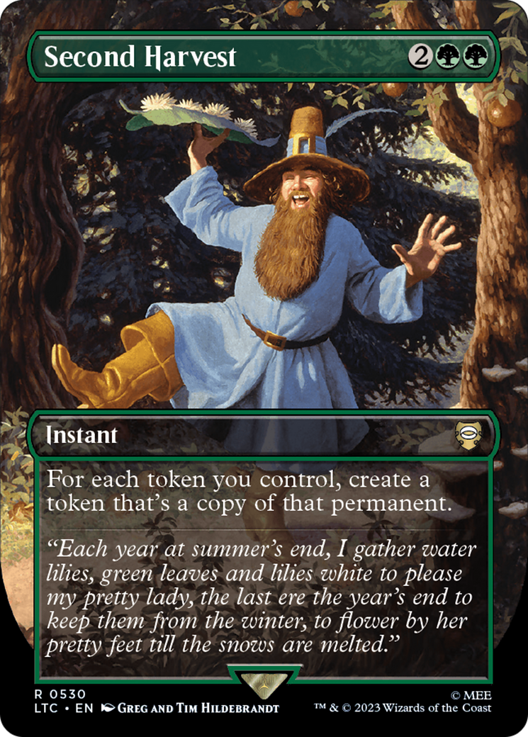 Second Harvest (Borderless) [The Lord of the Rings: Tales of Middle-Earth Commander] | Good Games Cannington