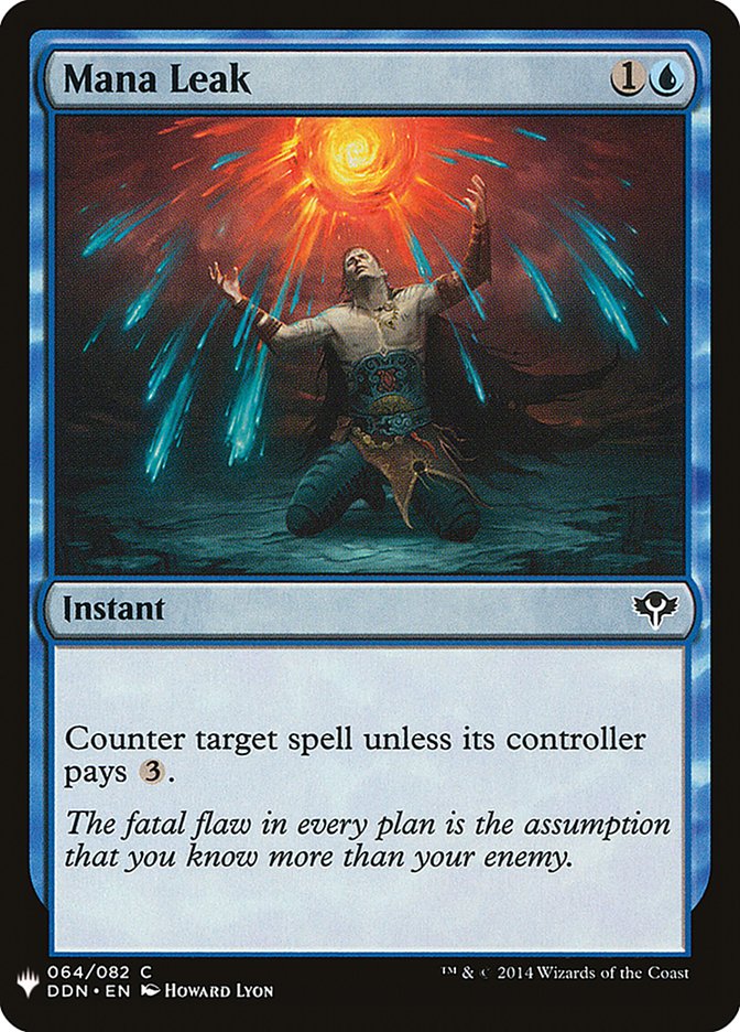 Mana Leak [Mystery Booster] | Good Games Cannington