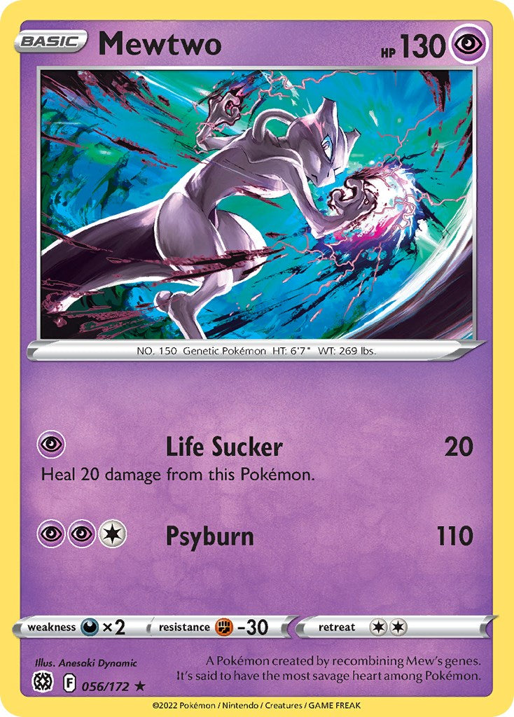 Mewtwo (056/172) (Cosmos Holo) [Sword & Shield: Black Star Promos] | Good Games Cannington