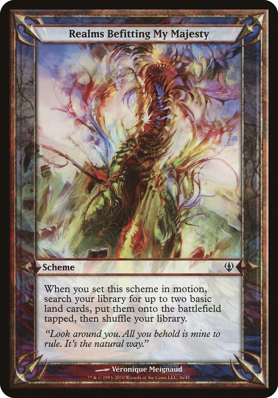 Realms Befitting My Majesty (Schemes) [Archenemy Schemes] | Good Games Cannington