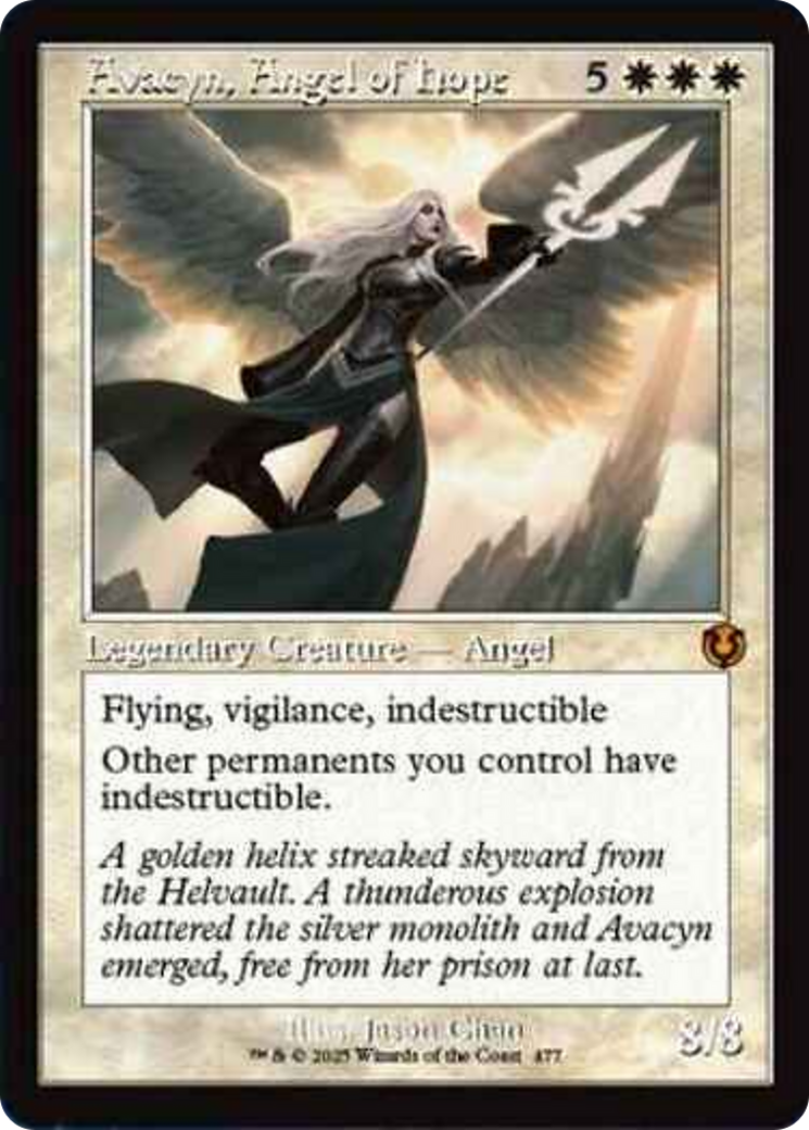 Avacyn, Angel of Hope (Retro Frame) [Innistrad Remastered] | Good Games Cannington