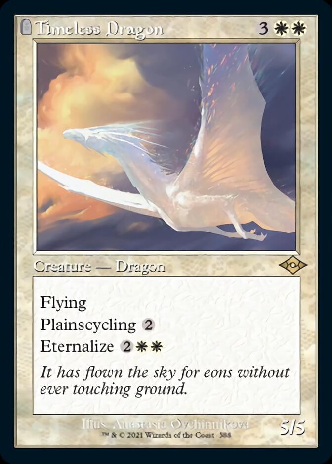 Timeless Dragon (Retro) [Modern Horizons 2] | Good Games Cannington