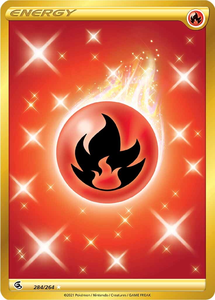 Fire Energy (284/264) [Sword & Shield: Fusion Strike] | Good Games Cannington