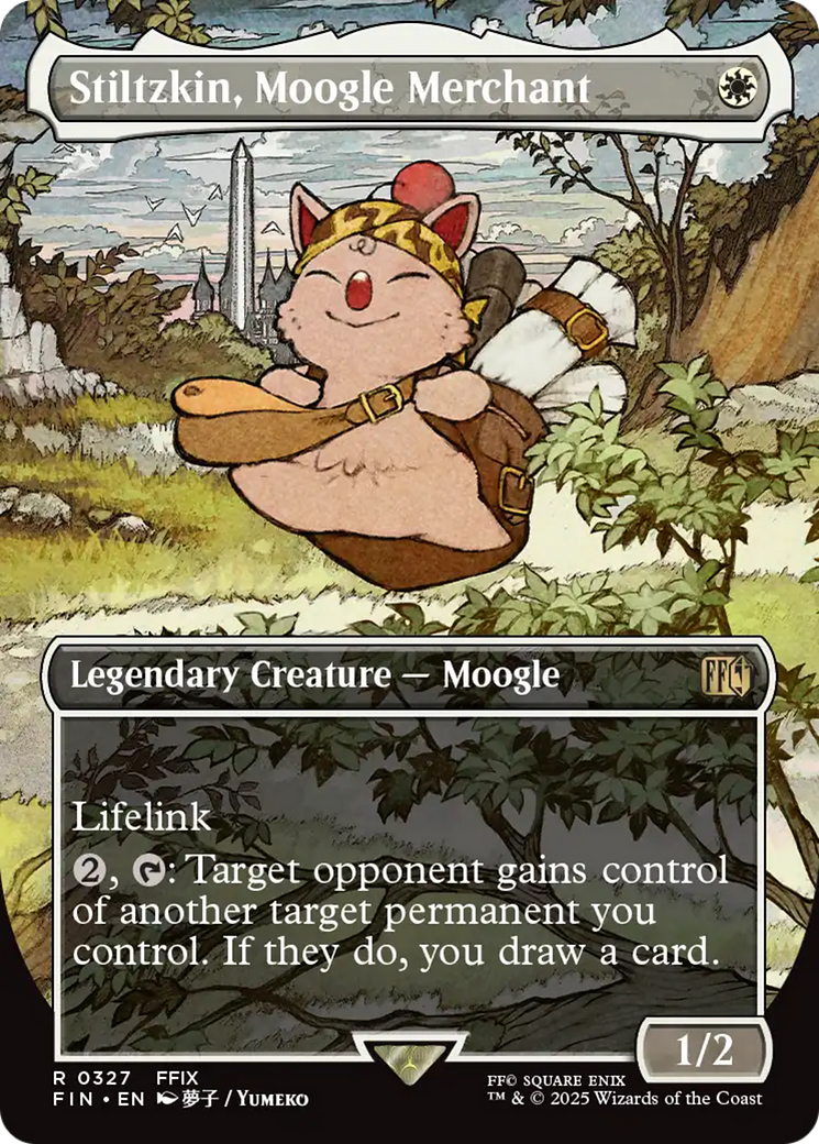 Stiltzkin, Moogle Merchant (Borderless) [FINAL FANTASY] | Good Games Cannington