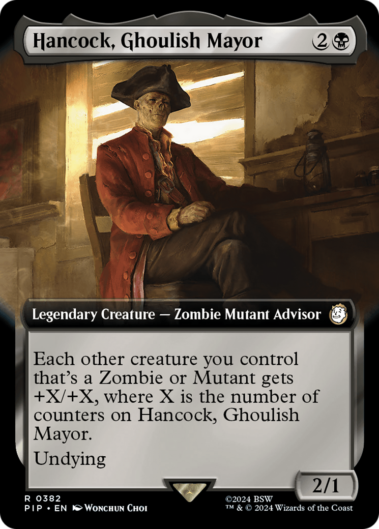 Hancock, Ghoulish Mayor (Extended Art) [Fallout] | Good Games Cannington