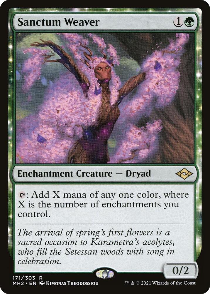 Sanctum Weaver 171 (Modern Horizons 2)  | Good Games Cannington