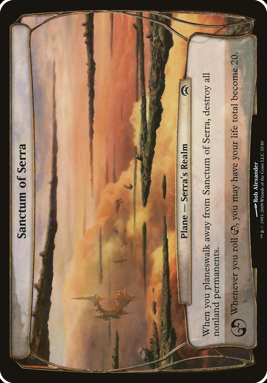 Sanctum of Serra (Planes) [Planechase Planes] | Good Games Cannington