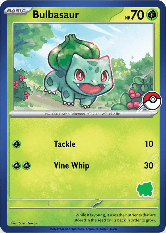 Bulbasaur (Blue Border) [My First Battle] | Good Games Cannington