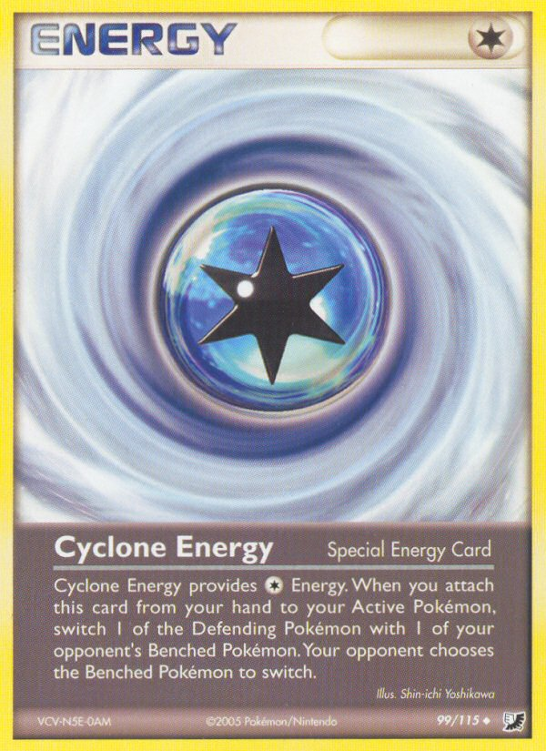 Cyclone Energy (99/115) [EX: Unseen Forces] | Good Games Cannington