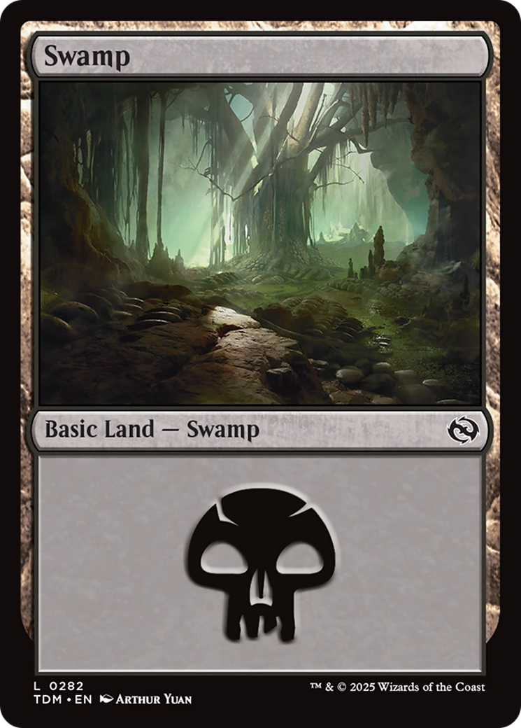 Swamp (0282) [Tarkir: Dragonstorm] | Good Games Cannington