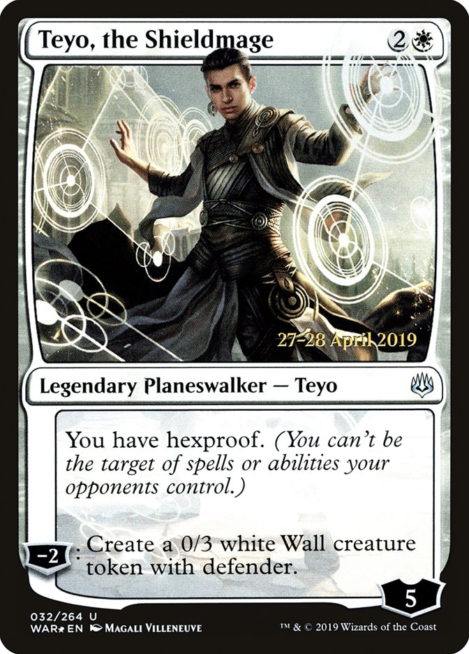 Teyo, the Shieldmage [War of the Spark Prerelease Promos] | Good Games Cannington