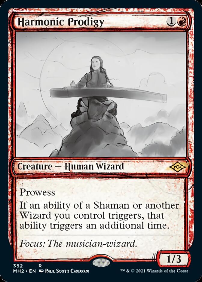 Harmonic Prodigy (Sketch) [Modern Horizons 2] | Good Games Cannington