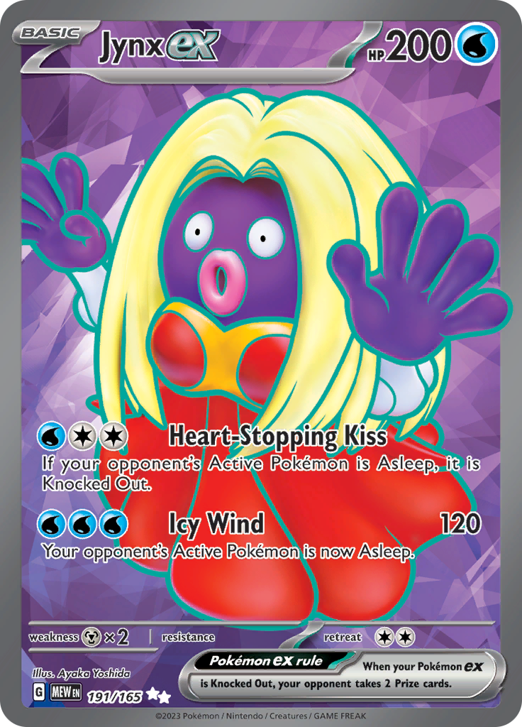 Jynx ex (191/165) [Scarlet & Violet 151] | Good Games Cannington