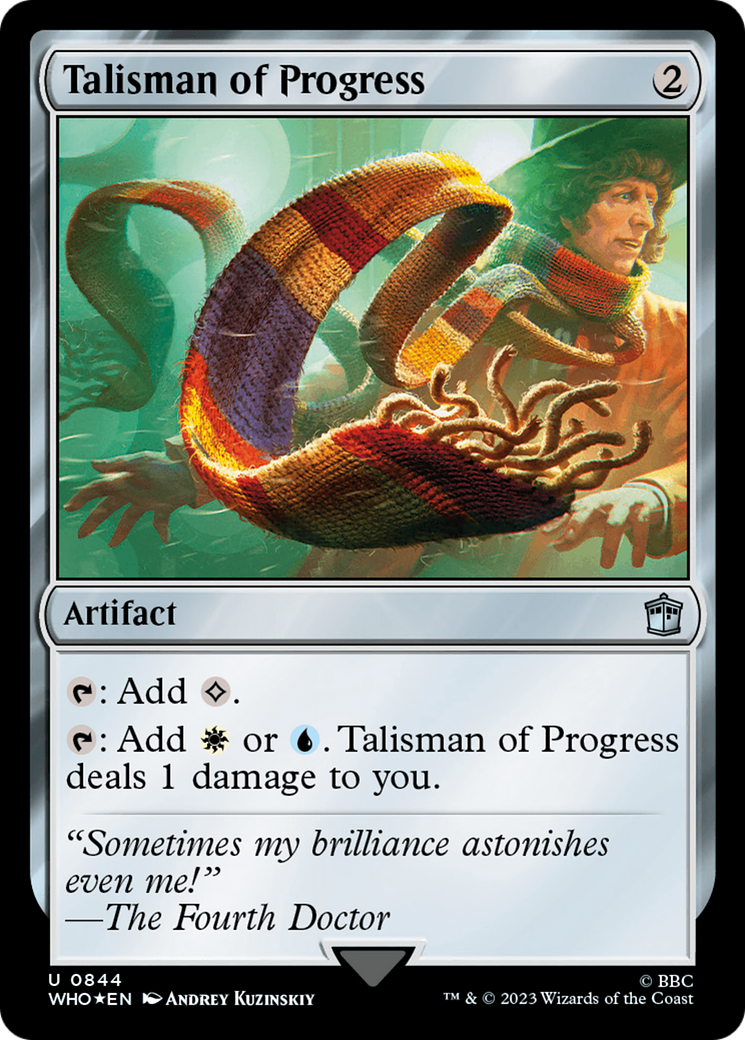Talisman of Progress (Surge Foil) [Doctor Who] | Good Games Cannington