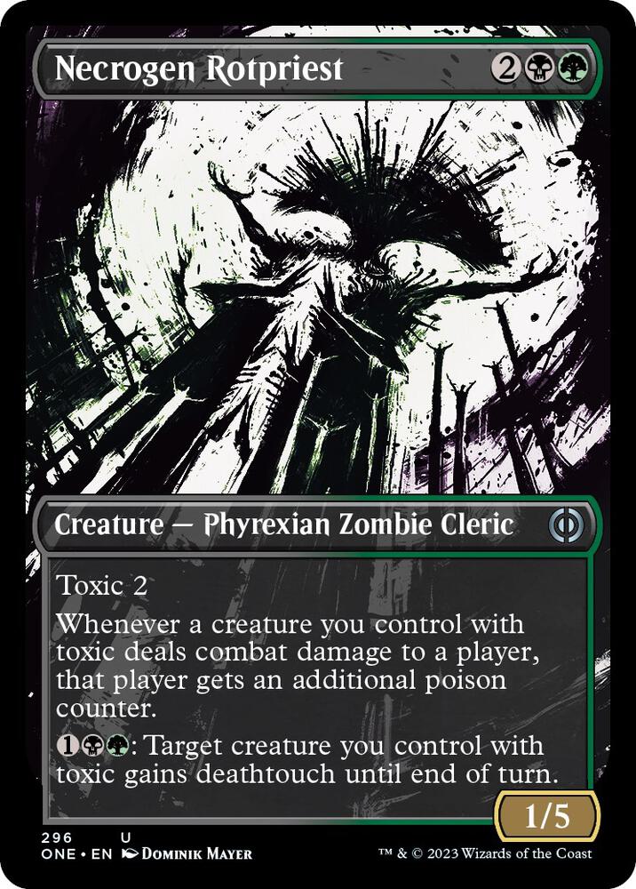 Necrogen Rotpriest 296/271 (Phyrexia: All Will Be One)  - Showcase | Good Games Cannington
