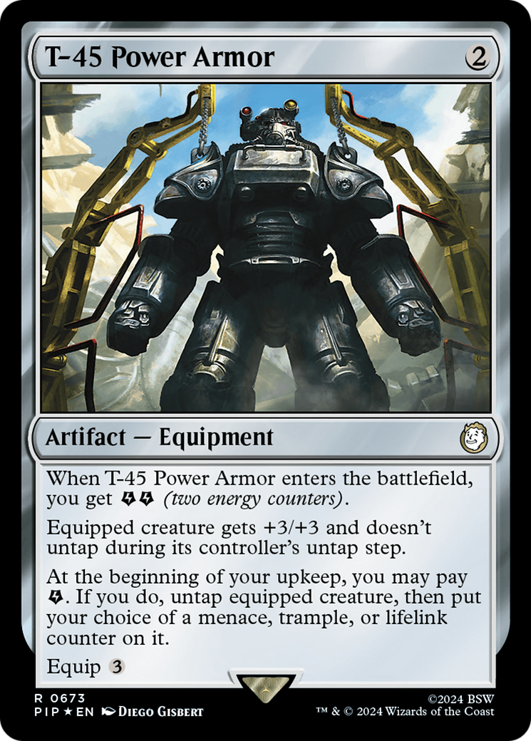 T-45 Power Armor (Surge Foil) [Fallout] | Good Games Cannington