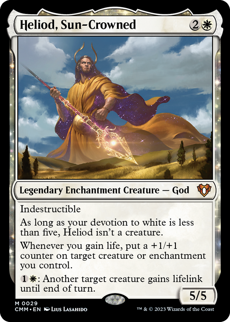 Heliod, Sun-Crowned [Commander Masters] | Good Games Cannington