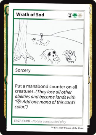 Wrath of Sod (2021 Edition) [Mystery Booster Playtest Cards] | Good Games Cannington