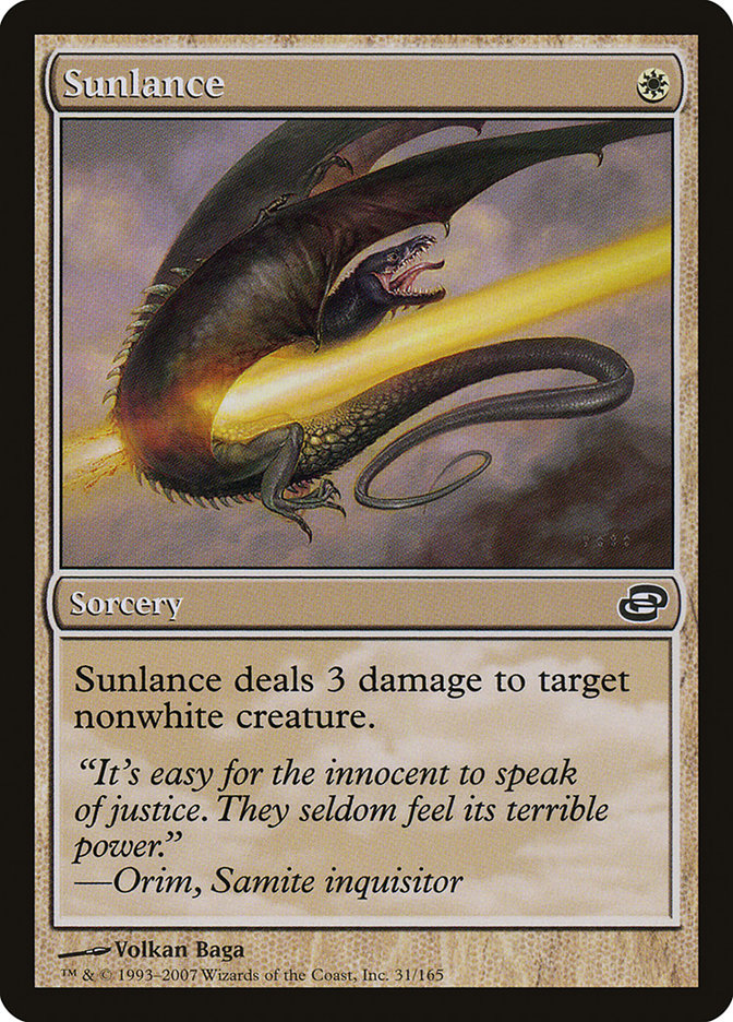 Sunlance [Planar Chaos] | Good Games Cannington