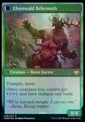 Ulvenwald Oddity // Ulvenwald Behemoth [Innistrad: Crimson Vow Prerelease Promos] | Good Games Cannington