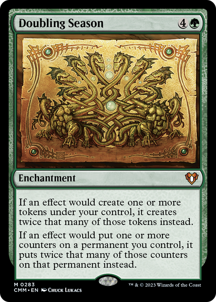 Doubling Season [Commander Masters] | Good Games Cannington