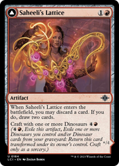 Saheeli's Lattice // Mastercraft Raptor [The Lost Caverns of Ixalan] | Good Games Cannington