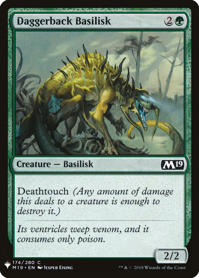 Daggerback Basilisk [Mystery Booster] | Good Games Cannington