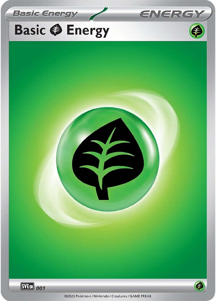 Grass Energy (001) [Scarlet & Violet: Base Set] | Good Games Cannington