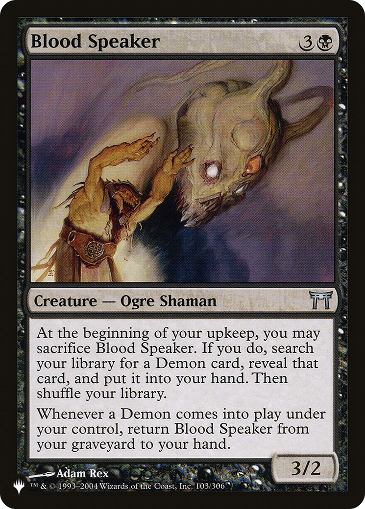 Blood Speaker [The List] | Good Games Cannington