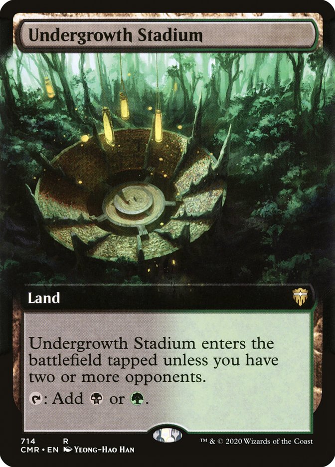 Undergrowth Stadium (Extended Art) [Commander Legends] | Good Games Cannington