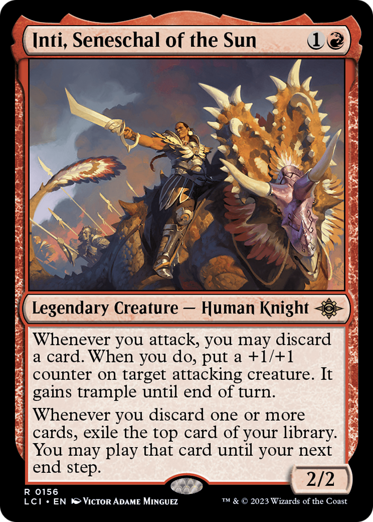 Inti, Seneschal of the Sun [The Lost Caverns of Ixalan] | Good Games Cannington