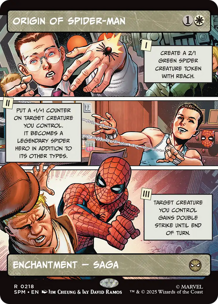 Origin of Spider-Man (Borderless) [Marvel's Spider-Man] | Good Games Cannington