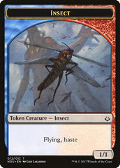 Dreamstealer // Insect Double-Sided Token [Hour of Devastation Tokens] | Good Games Cannington