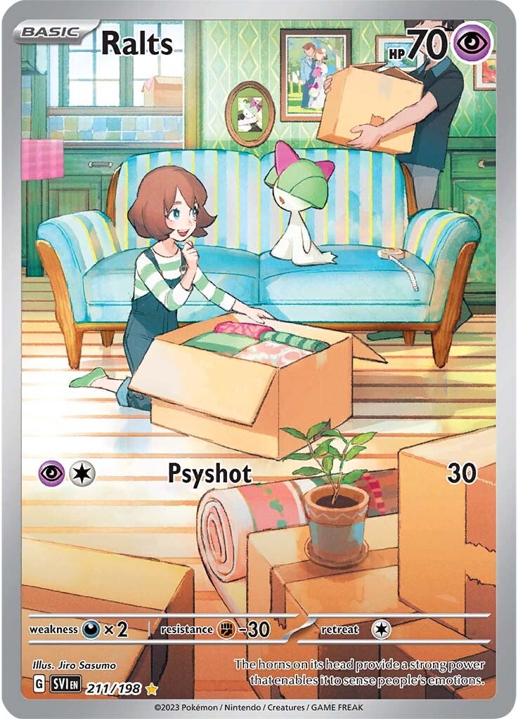 Ralts (211/198) [Scarlet & Violet: Base Set] | Good Games Cannington