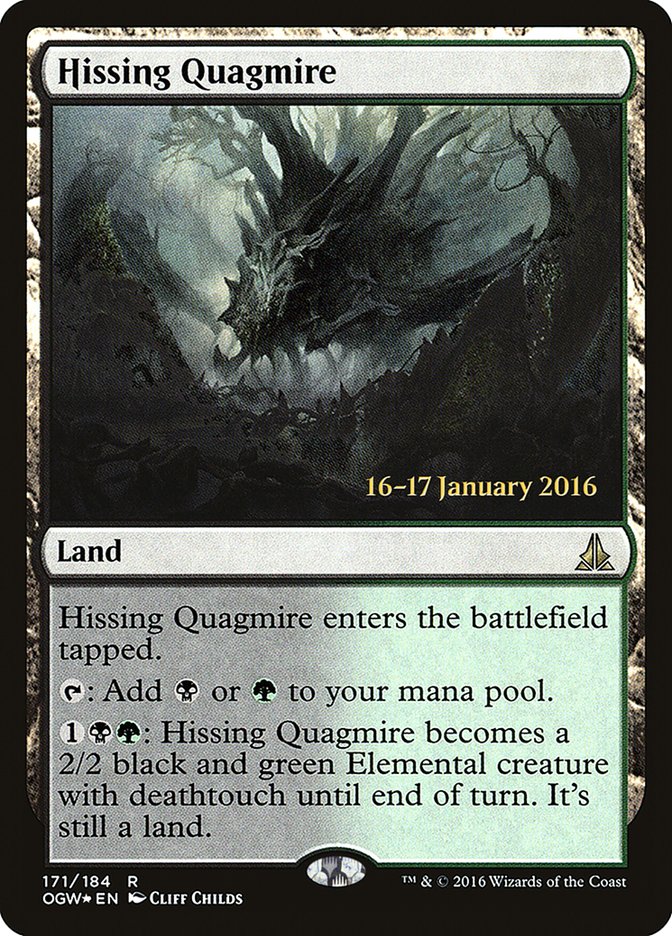 Hissing Quagmire [Oath of the Gatewatch Prerelease Promos] | Good Games Cannington