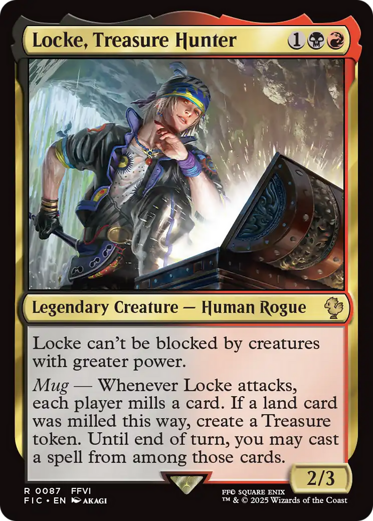Locke, Treasure Hunter [FINAL FANTASY Commander] | Good Games Cannington