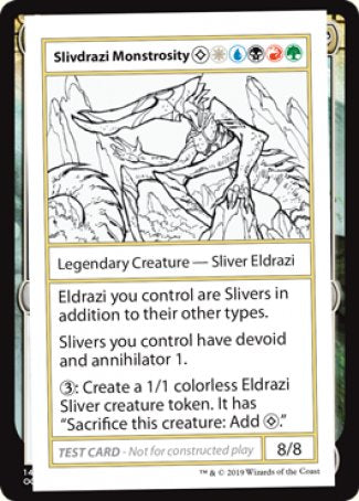 Slivdrazi Monstrosity (2021 Edition) [Mystery Booster Playtest Cards] | Good Games Cannington