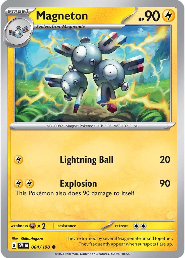 Magneton (064/198) [Scarlet & Violet: Base Set] | Good Games Cannington
