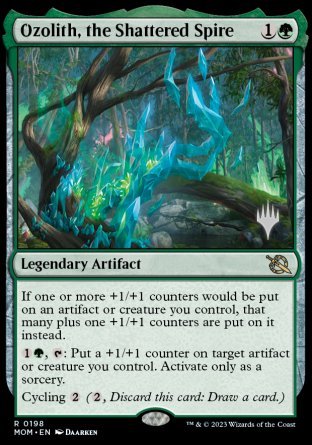 Ozolith, the Shattered Spire (Promo Pack) [March of the Machine Promos] | Good Games Cannington
