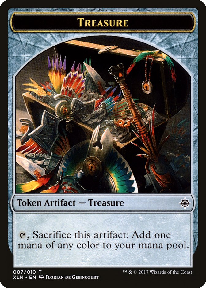 Treasure Token (007/010) [Ixalan Tokens] | Good Games Cannington