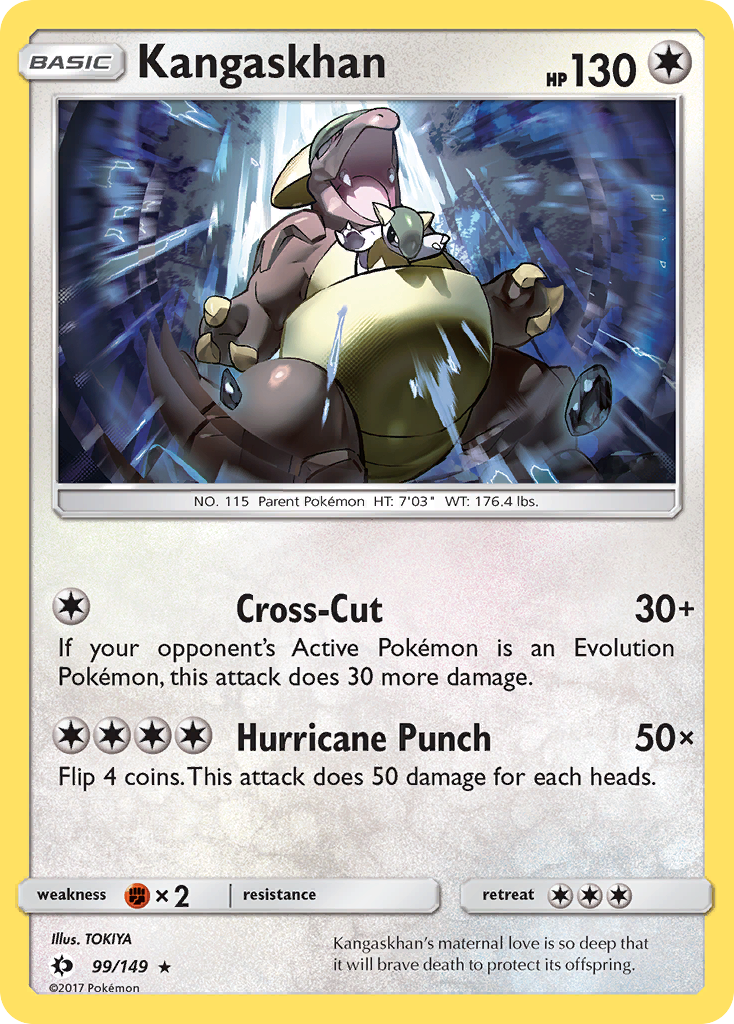 Kangaskhan (99/149) [Sun & Moon: Base Set] | Good Games Cannington