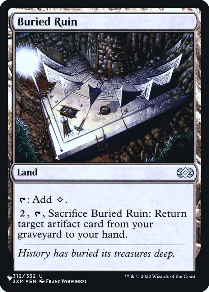 Buried Ruin [Secret Lair: Heads I Win, Tails You Lose] | Good Games Cannington