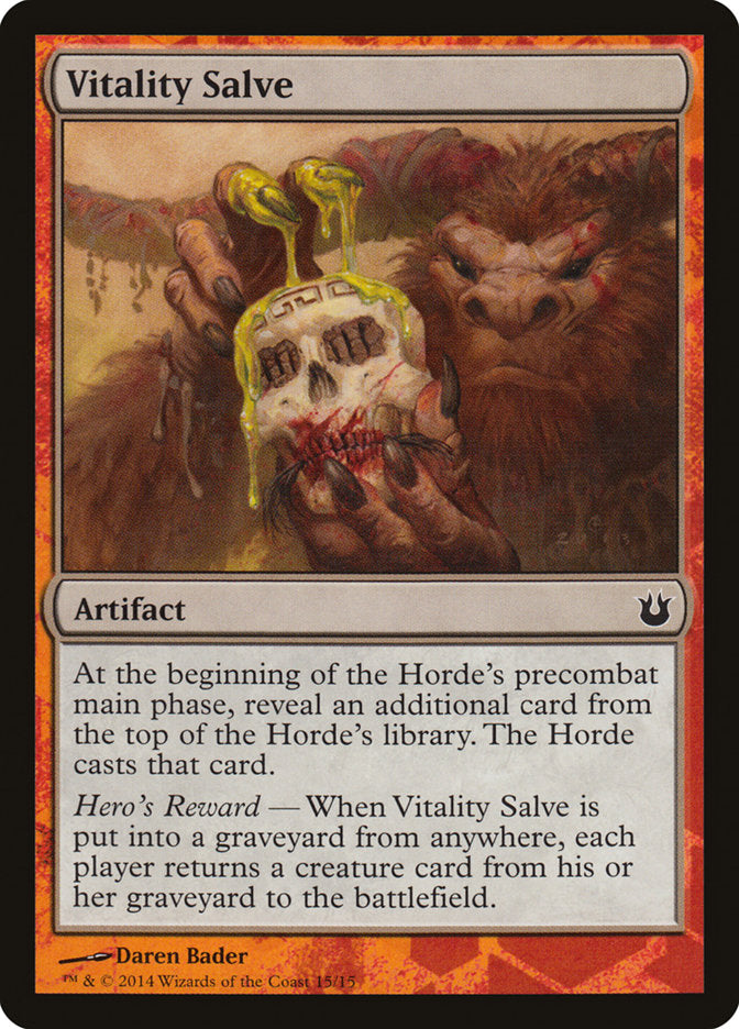Vitality Salve [Born of the Gods Battle the Horde] | Good Games Cannington