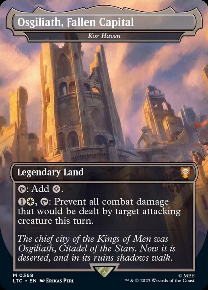 Osgiliath, Fallen Capital - Kor Haven [The Lord of the Rings: Tales of Middle-Earth Commander] | Good Games Cannington