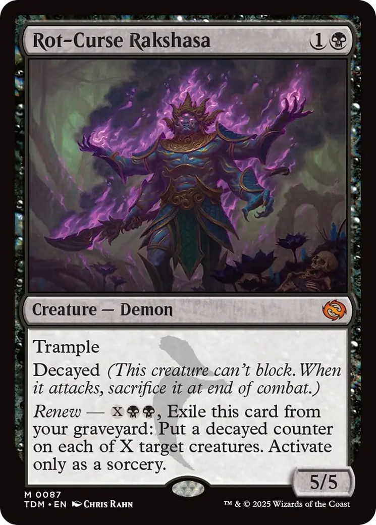 Rot-Curse Rakshasa [Tarkir: Dragonstorm] | Good Games Cannington